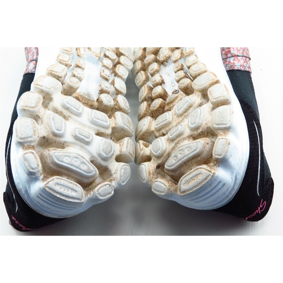 SKECHERS Youth Girls Shoes Size 3.5 M Black Walking Shoes‎ Fabric - Picture 6 of 7